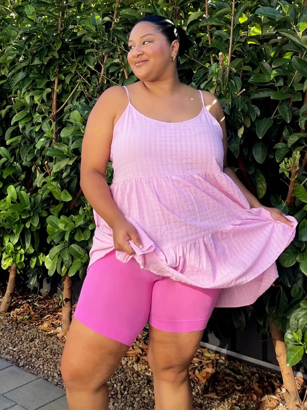 SNAG Stay Cool Pink Lady Chub Rub Shorts
